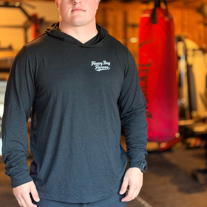 Script Logo Hooded Long Sleeve